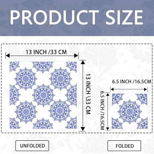 Assorted Floral Decoupage Napkins - 27 Pack for DIY Crafting