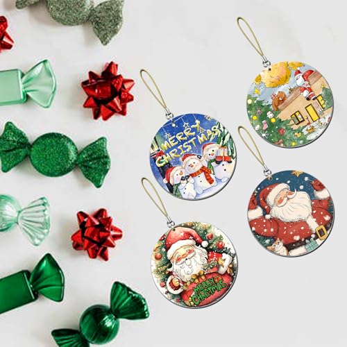 Iweca Neighbor Christmas Ornament - Acrylic Hanging Friend Gift Sign