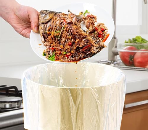 120 Count 4 Gallon Biodegradable Trash Bags - Strong & Leak Proof