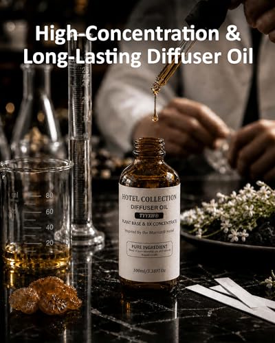 TYYXH Hotel Diffuser Oil - Citrus, Vanilla, Cedar Scent - 3.38 Fl Oz
