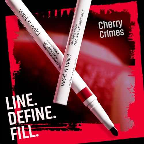 wet n wild Perfect Pout Lip Liner Stain - Transfer-Proof Makeup