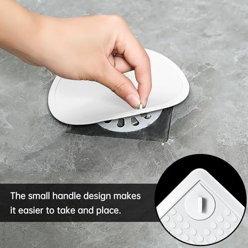 Universal Silicone Bathtub Stopper - 6 Inch Drain Plug (2 Pcs)