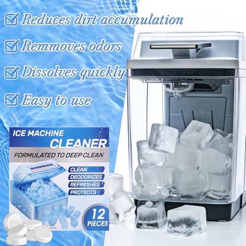 Swiffen Ice Machine Cleaner Tablets - 24 Pack Descaler for Ice Makers