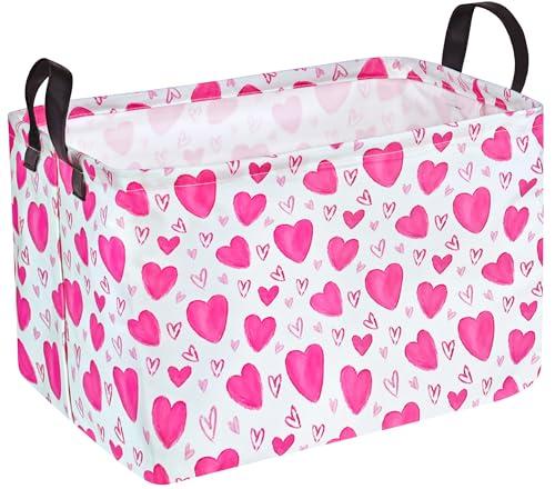 DUYIY Rectangle Storage Basket - Collapsible Laundry Hamper & Organizer