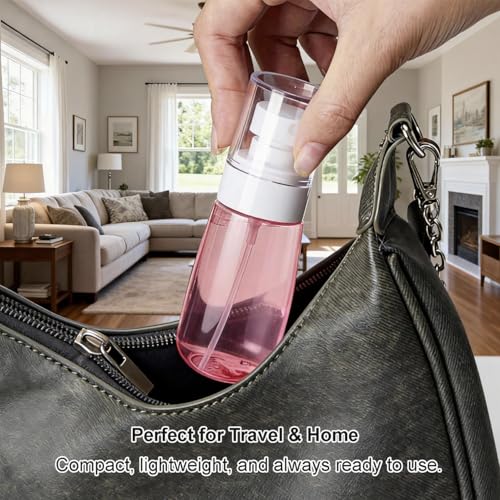 Vonpri Travel Spray Bottles 2oz TSA Approved Fine Mist 3-Pack