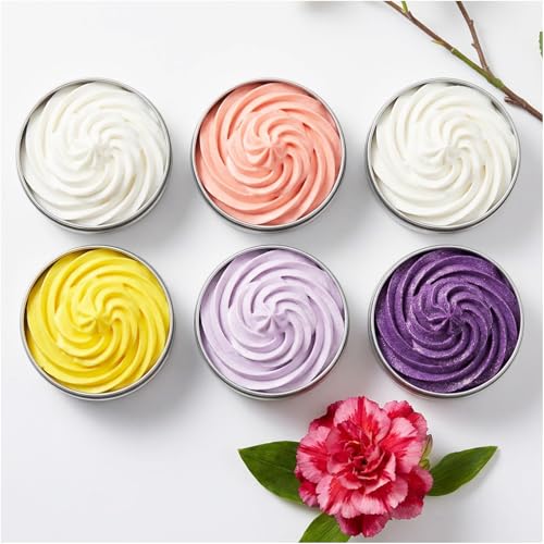 Tweruna 6 Pack 1/2 Oz Aluminum Tin Jars with Screw Lids