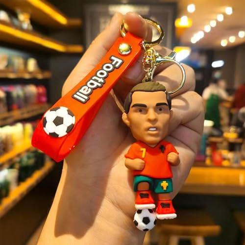 Messi Number 7 Keychain Pendant - Unique Football Fan Gift
