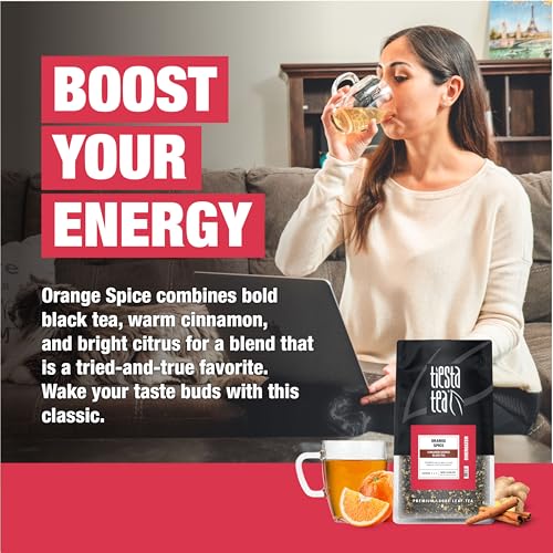 Tiesta Tea Orange Spice Loose Leaf Black Tea - 200 Cups Bulk Pouch
