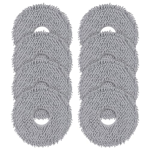 VIEWALL 8 Pack Mop Cloths for Qrevo Series Robot Vacuums
