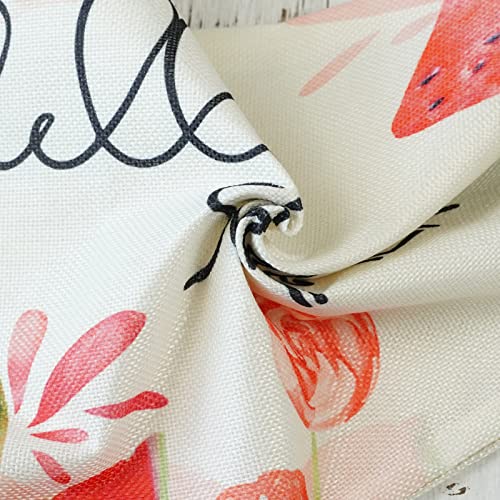 ONWAY 12x20 Summer Lumbar Pillow Cover - Watercolor Watermelon