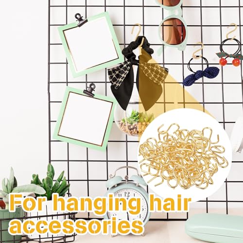 60 Pack 1-Inch Durable Metal S Hooks for Hanging Decor & Organizing