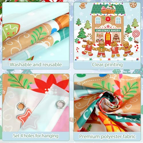Christmas Gingerbread Door Cover Decoration - Classroom Holiday Banner