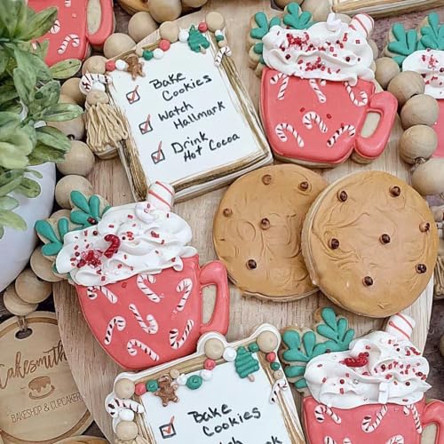 Large Coffee Mug Cookie Cutter for Christmas Thanksgiving Winter Baking