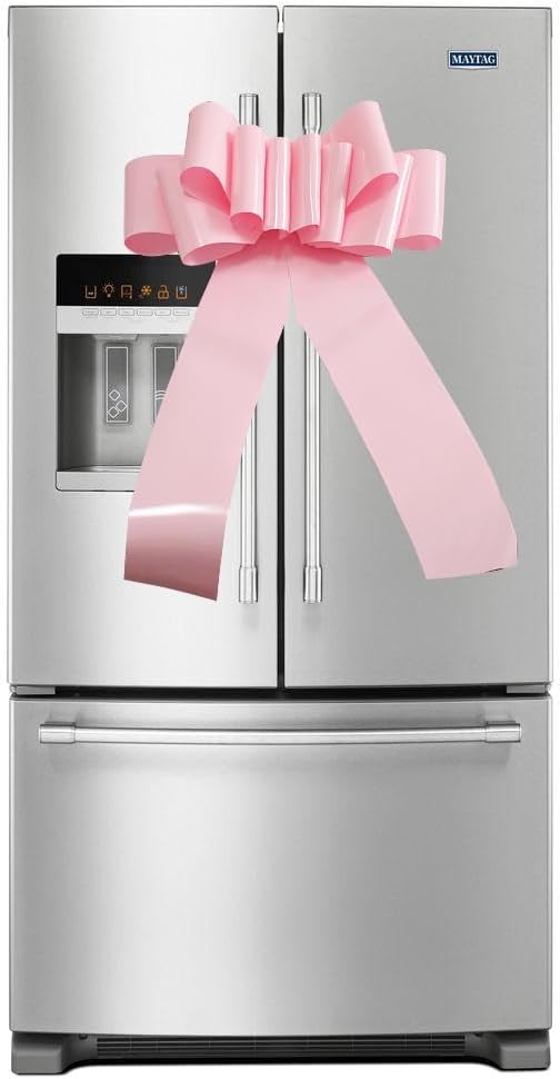 Skiennix 23-Inch Giant Car Bow - Perfect Pink Gift Bow for Weddings, Birthdays & Christmas Decor