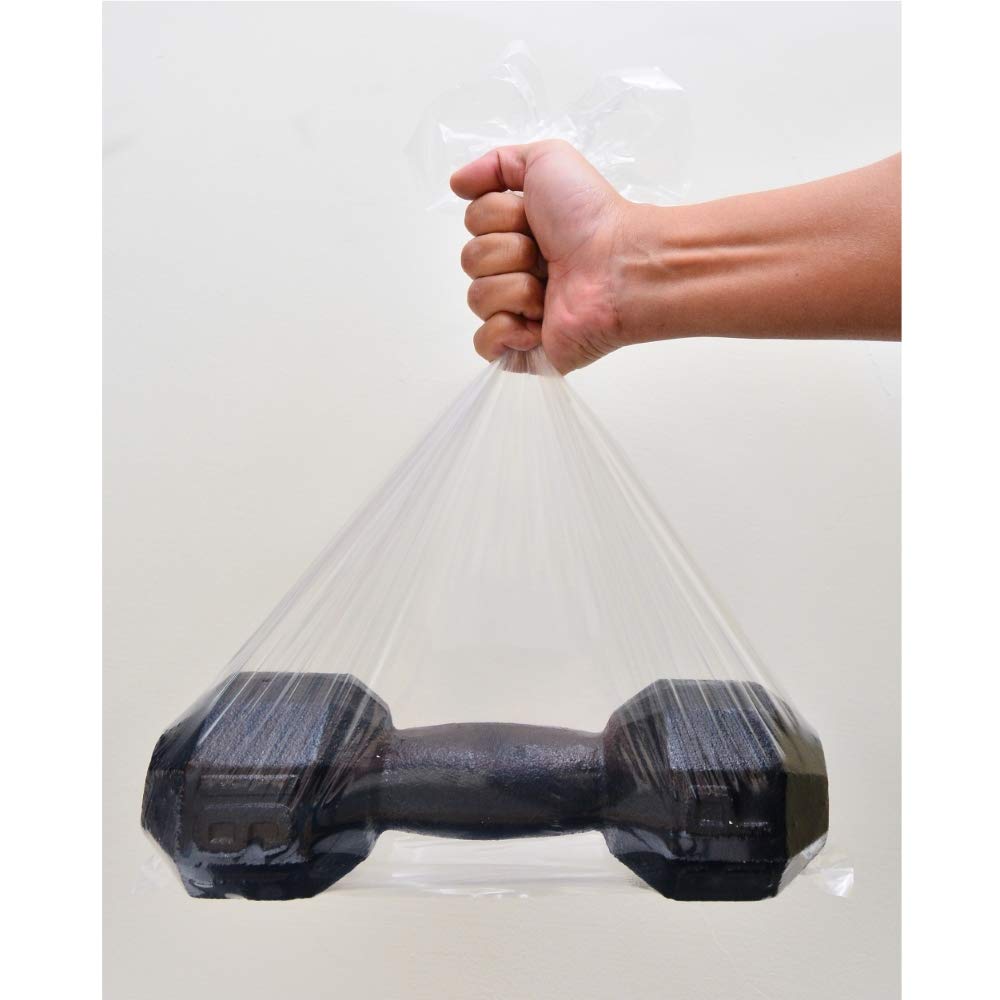 Wowfit 500 CT 12x18 inch 1.1 Mil Clear Plastic Flat Open Poly Bags – Great for Bread Loaves, Cotton Candy, Handmade Crafts, Clothes, Shirts, Shoes, and More