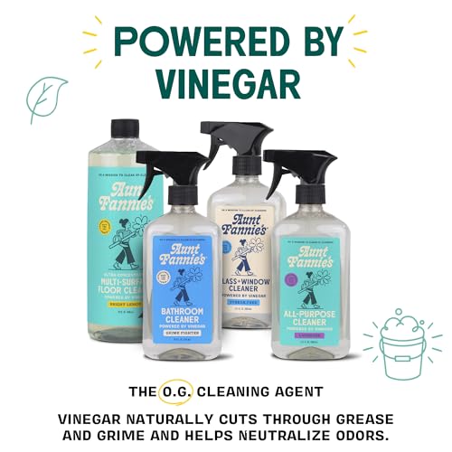 Aunt Fannie's Eucalyptus Vinegar Floor Cleaner - 32 oz, Makes 16 Gallons