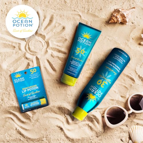 Ocean Potion Sunscreen Lip Balm SPF 50 - Hydrating Broad Spectrum Lip Care
