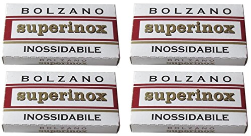 Bolzano Superinox Double Edge Razor Blades 20 Pack