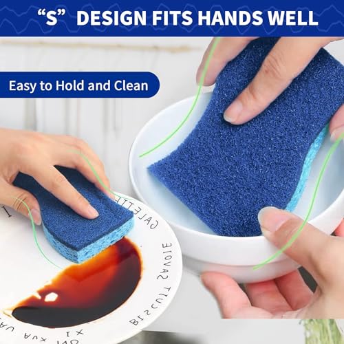 CELOX Dual-Sided Cleaning Sponge for Kitchen & Household