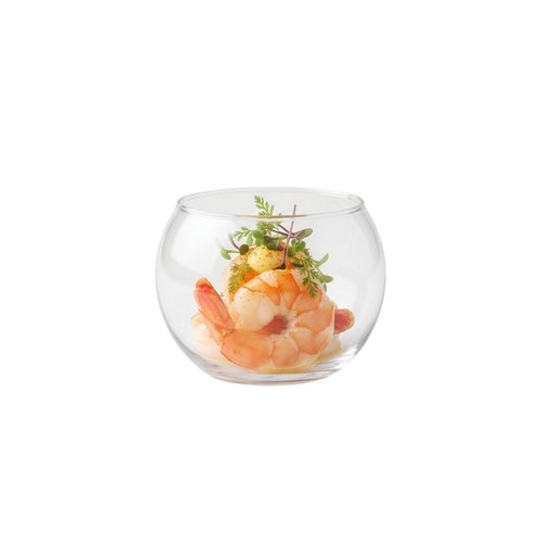 Restaurantware 2 Ounce Round Plastic Bowls 100 Disposable Sphere Cups - Premium Does Not Shatter Easily Clear Plastic Appetizer Bowls Versatile For Weddings Parties Or Birthdays