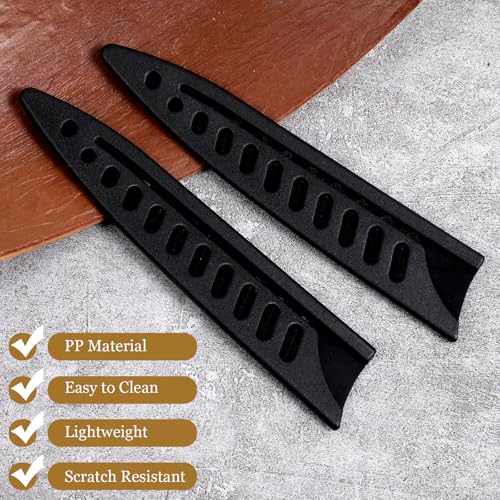 Exircy 2-Piece Knife Sheath Set - Universal 5-Inch Blade Protectors