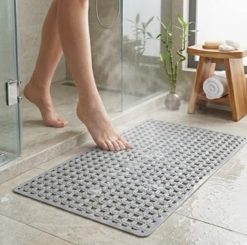BEEHOMEE Non-Slip Baby Bath Mat - Cartoon Pattern 9, 27x15 Inch XL