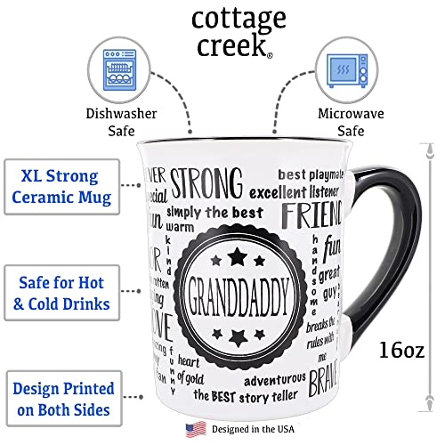 Grandpa Coffee Mug 16oz - Heartfelt Granddad Gift for Home & Office