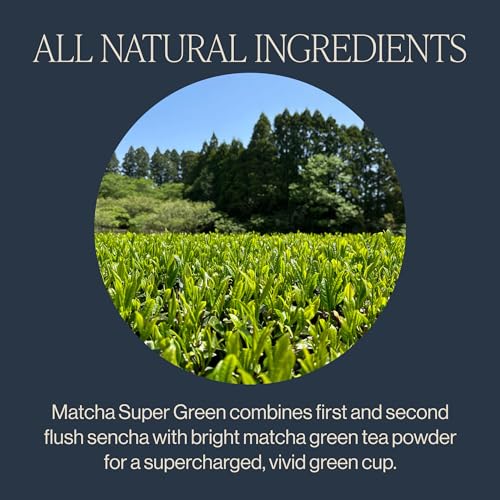 Rishi Tea Organic Matcha Super Green Tea Bags - 50 Sachets