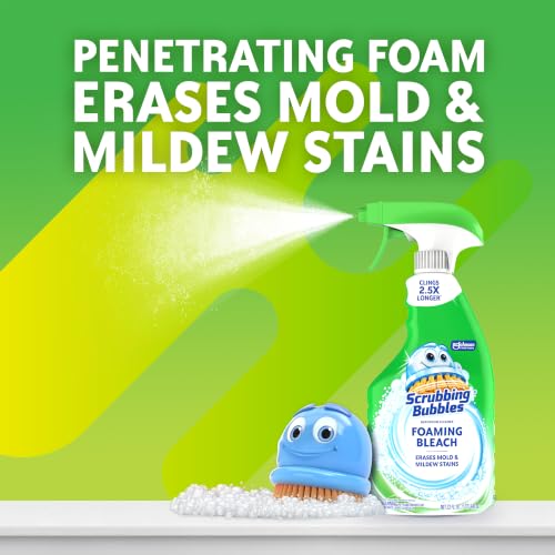 Scrubbing Bubbles Foaming Bleach Bathroom Cleaner 32oz Pack of 2 - Mold & Mildew Remover