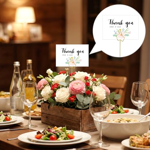 Sibba 4PCS Multi-Functional Card Holder Set for Table Decor