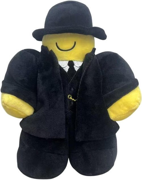 Forsaken Mafia Plushie - Don Sonnelino 11-Inch Soft Stuffed Doll | Gaming Collectible & Decor