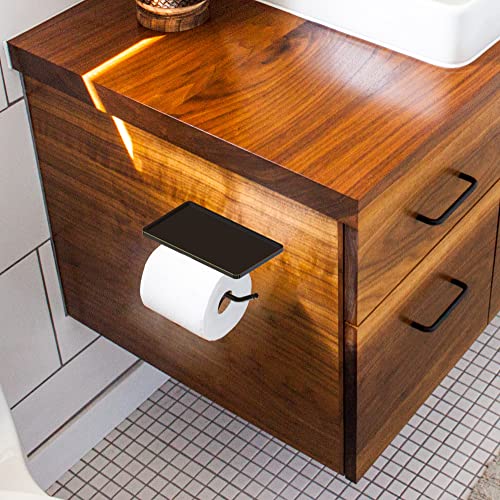 Design House Millbridge Toilet Paper Holder with Shelf - Oil Rubbed Bronze