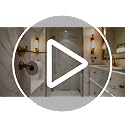 Adjustable White Toilet Paper Holder - Durable Plastic Bathroom Roller