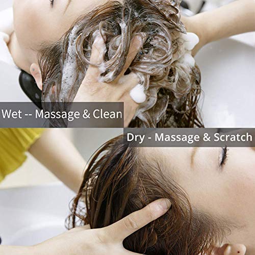 Seneme Hair Scalp Massager and Shampoo Brush for Soft Silicone Care