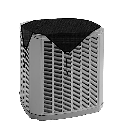 AwnPro 32" x 32" Waterproof Vinyl Air Conditioner Top Cover for Winter