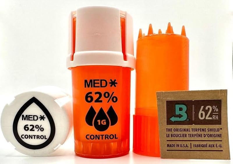 Medtainer Airtight Smell Proof Container with Built-In Grinder