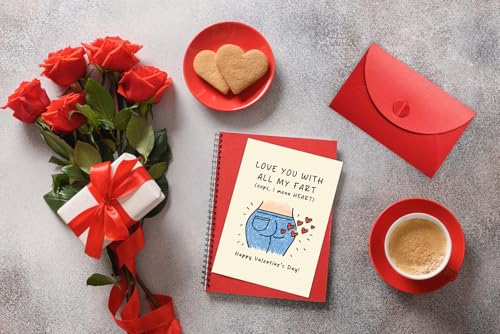 Funny Valentine's Day Card for Him - Naughty Gift for Husband, Boyfriend