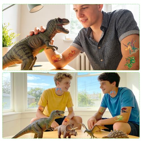 Wxiben Dragon Temporary Tattoos Stickers Waterproof Party Favors