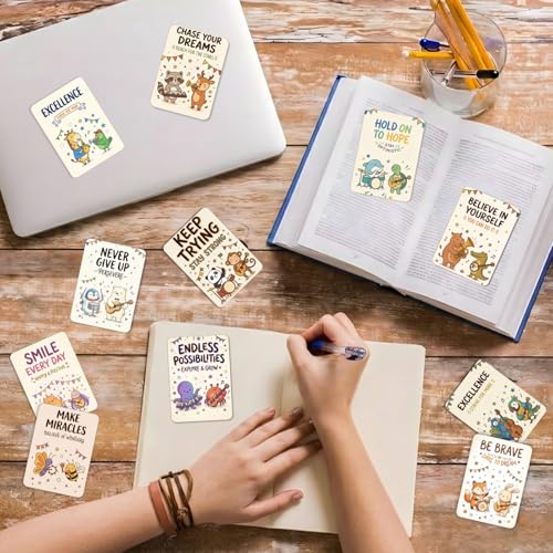 18 Cute Animal Motivational Cards for Kids - Classroom Rewards
