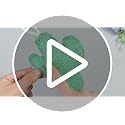 Cactus Sponge Dish Scrubbers - 12 Pcs Non-Scratch Kitchen Cleaning Tools