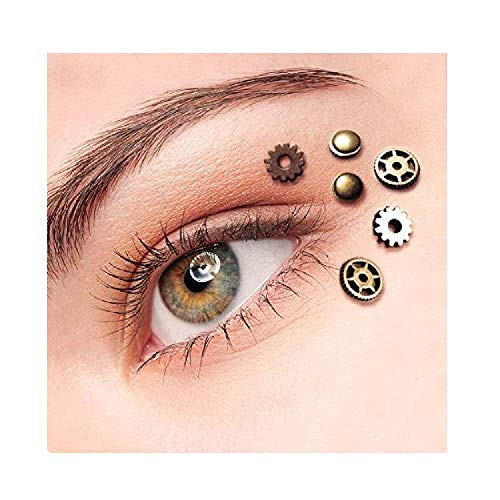 ASVP Shop Steampunk Gothic Eye Gear Decals 6pcs with Adhesive