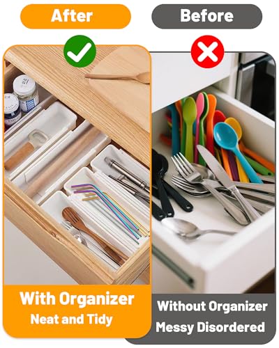 Expandable Straw Organizer for Cabinet - 1-Pack Tumbler Holder