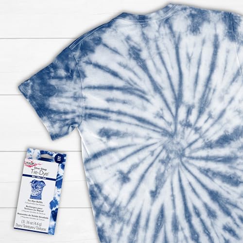 Tulip One-Step Tie-Dye Refill Pack - Blue, 3 Dissolvable Packets