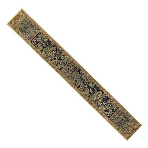GaelSong Celtic Table Runner 90 inches Long Cotton/Polyester Blend Irish Table Decor Garden of Delight