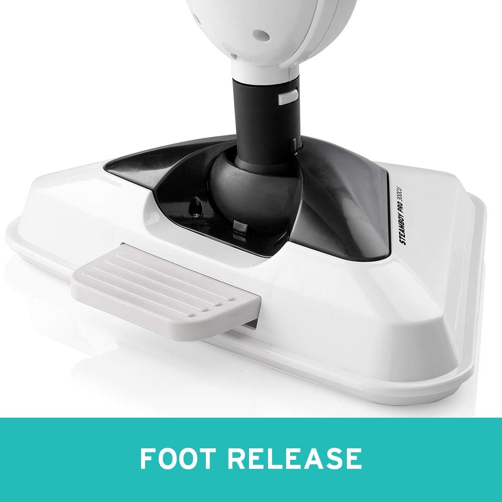 Steamboy Pro 300CU | 3-in-1 Electric Steam Mop - Versatile Floor Cleaner with 4 Microfiber Pads & Swivel Head