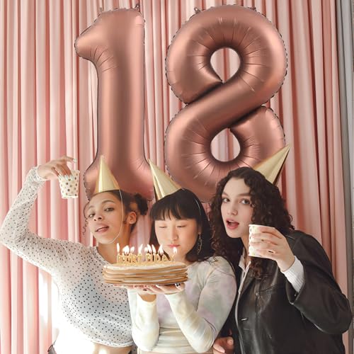 Keyali 40-Inch Number 1 Foil Helium Balloon for Birthday Party Decoration