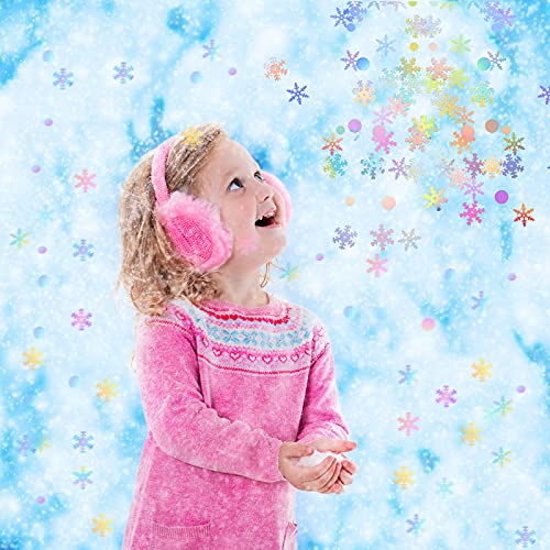 Holographic Snowflake Confetti for Winter Weddings Christmas Party Decorations - 3 oz 1000 Pieces