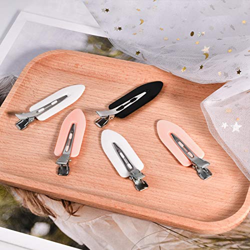 QUEENTI No Crease Hair Clips 12 Pcs - Non Slip No Bend Styling Pins