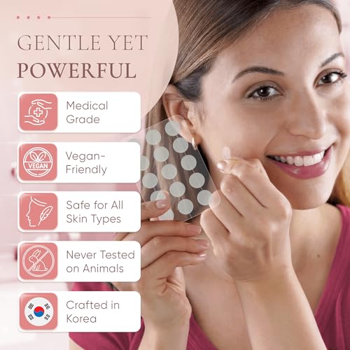Zing Prime Clear Hydrocolloid Pimple Patches 45 Count - Vegan Acne Dots