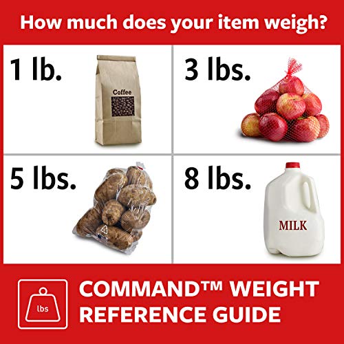 Command Medium Spring Clip - Damage-Free Hanging, 1 Clip & 3 Strips